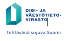 Digi- ja väestötietovirasto logo